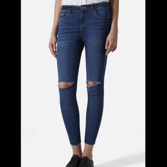 Topshop Leigh Moto jeans - Picture 2 of 5